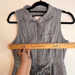 Anthropologie ‎ blue striped romper size 6 Photo 6