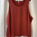 Fabletics Ecosatin Cinnamon Rose Tank Top - Size 2X Photo 0
