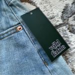 Wild Fable NWT Light Wash Distressed Denim Mini Skirt Size 8 Jean Micro Skirt Photo 7