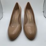 Stuart Weitzman NWOB  Vida 75 Women's Heels Leather Construction 7.5B almond toe Photo 5