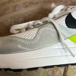 Nike  Air Max White and Neon Sneakers Photo 13