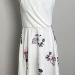 Ecowish  White Floral Dress Size Small Photo 0