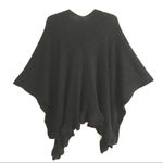 Apt. 9  Black fleece like cape one size Photo 1