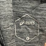 ASICS  Women's Charcoal Lightweight Hooded Athletic Sweatshirt Woman’s L Photo 1