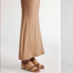 Quince NWT  Camel Tencel Rib Knit Maxi Slip Dress - Sz XL Photo 3