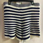 House of Harlow 1960 shorts set knit‎ crochet Large NWT Blue Photo 2