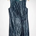 Mikael Aghal Short Formal Sleeveless Dress Size 12 Blue Photo 9