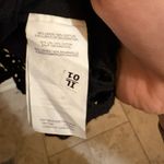 J.Crew NWT  black linen blend eyelet mini dress Photo 5