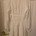 Yumi Kim White Dress NWT Polka Dot Large Photo 2