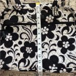Vera Bradley  Day & Night Baby Bag Retired Black White‎ Floral Print Photo 5