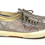 Superga Bronze Sequin Sneakers - Size 8 Photo 1