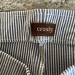 Crosby Gray Stripped Pants size 10 Photo 4