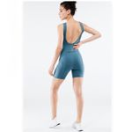 Fabletics Women's Brianna Mesh Panel Body Contour One Piece Blue XXSmall Reg $85 Photo 4