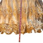 Alythea Althea New‎ Gold and cream dress size 8 Photo 7