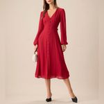 Rihoas Women's Red V Photo 2