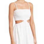 Faithfull the Brand TAYARI White MIDI DRESS Size 12 Photo 3