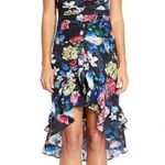 Aidan Mattox NWT  printed burnout floral cocktail dress Size 6 Photo 0