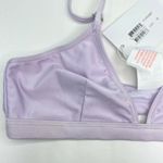 TWIN Bikini Women XS NWT Lilac Purple Bella Triangle Swim Top Photo 1