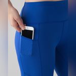 Lululemon Women’s Mind Over Miles Tight 25” Jet Stream Blue Leggings Size 4 Photo 3