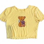 PacSun  Cropped Baby Tee Graphic Photo 0