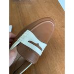 Lauren Ralph Lauren Adison Size 11B Women’s Brown Tan White Penny Loafer Leather Photo 8