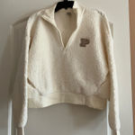 PINK - Victoria's Secret  Quarter-Zip Sherpa Jacket Photo 0