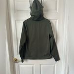 Under Armour  Dark Olive Green Pink Camo Semi-Fitted Long Sleeve Hood Sweatshirt Photo 1