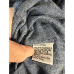 Talbots Chambray Dress 10 Blue Cottagecore Coastal Preppy Belted Midi Chic Photo 4