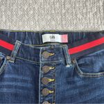 CAbi Button Fly Skinny Jeans Dark Wash Denim Size 2 Photo 2