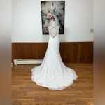 Gorgeous New Pronovias Mandalay Chiffon Wedding Gown! White Size 12 Photo 5