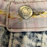 Bonjour Vintage  High Waisted Patchwork Denim Shorts Size 10 Photo 2