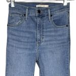 Levi's  Jeans Womens 4 26 Blue Mile High Super Skinny Busted Knee Destroyed Casual Photo 2