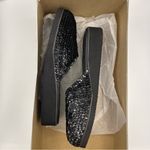 Mystique Boutique Mystique sequins slip-on black sandals Size 6 Photo 8