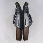 Birkenstock  Granada Silver Metallic Gorpcore Slides Womens 40 EU L10 M8 Photo 5