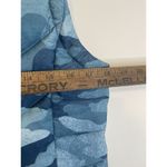 The North Face Women's Puffer Vest Jacket 550 Down Quilted Blue Camouflage Small Photo 5