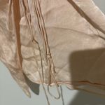 ZARA  Satin Effect Wrap Dress Mini Beige Pink‎ size small Photo 9