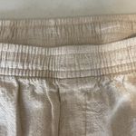 Old Navy Tan Linen Blend Shorts Size 2X Women's Drawstrings Casual Comfy Summer Photo 2