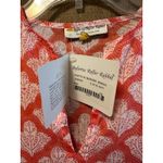 Roberta Roller Rabbit NWT  Kurta With Border Jemina Red Size XS Photo 2