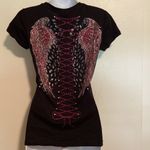 Biker Clothing Co. Rhinestone Wings V Photo 1