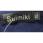 Suimiki Cold Shoulder Ruffle‎ Top Blouse Casual Party XL Blue Photo 3