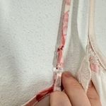 Vintage Floral Pink Lace Trim Satin Slip Nightgown Private Luxury Fairycore Size M Photo 6