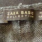ZARA  Grey Wool Tweed Pants Size Large Photo 8