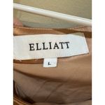 Elliatt copper Retreat one shoulder satin gown Size Large Cocktail Bodycon Photo 7