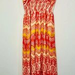she's cool  Multicolored Patterned Adjustable Strap Maxi Dress Photo 4