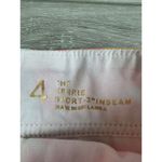 Lilly Pulitzer Shorts Floral Pink Kerrie Cotton Tropical Sunsplashed Sz 4 Photo 1