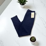 Fabletics  Ponte Skinny Zip Split Pants High Rise‎ Full Length Front Closure Photo 2