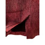 Missoni NWT M Rust Maroon Metallic Lame Pencil Straight Zip Party IT 40 US 4 Photo 9