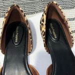 Hush Puppies Women's  Sadie D'Orsay Shoe Tan Leather/Cheetah Photo 1