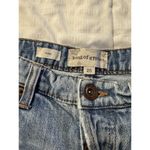 Band of Gypsies  Blue Denim Shorts Violet Size 25 Stud Holes Festival Rocker Photo 3