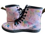 Dr. Martens Women’s Pink Sheridan Confetti Suede Boots Size 7 NEW MSRP 140.00 Photo 5
